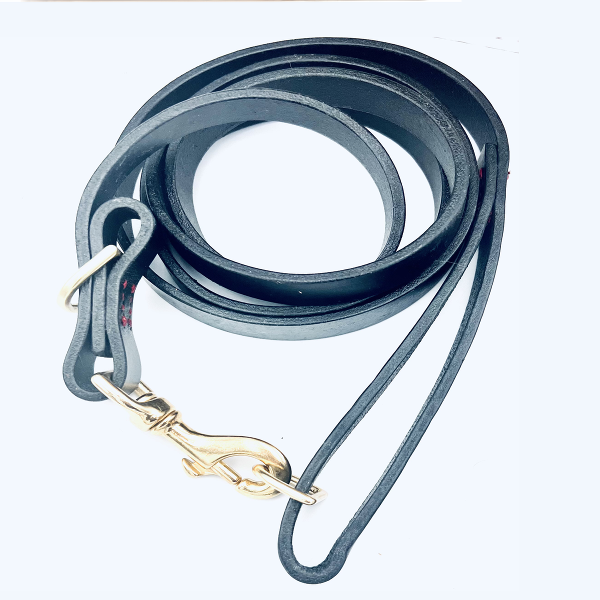 Obsidian Flame Premium Full Grain Australian Leather Leash