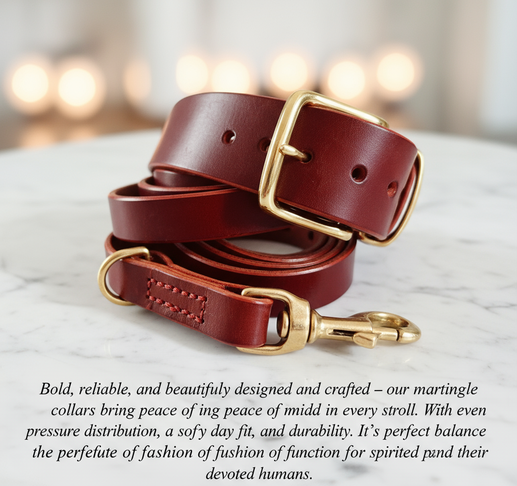 Coordinated Pair - Martingale Collar & Training Leash