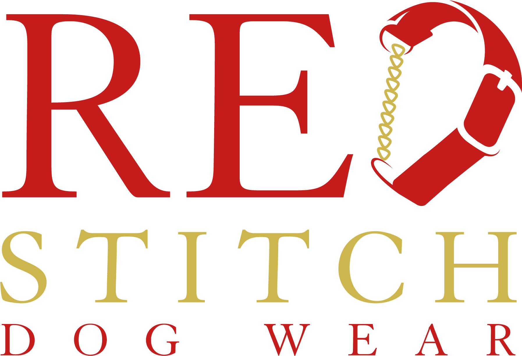 Red Stitch Dog Wear